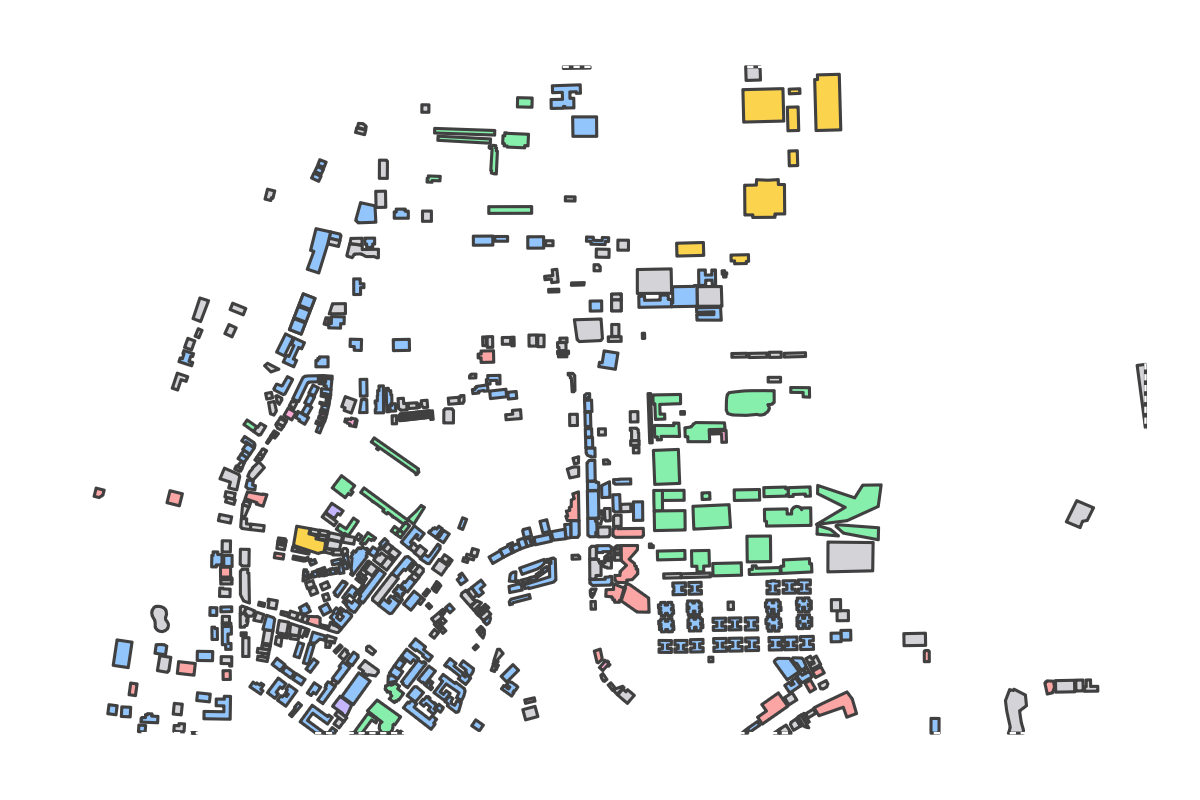Program breakdown map