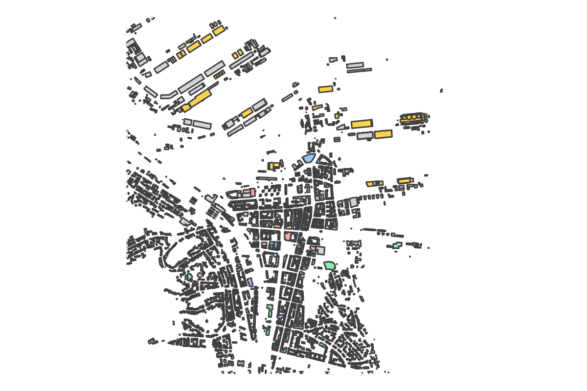 Program breakdown map