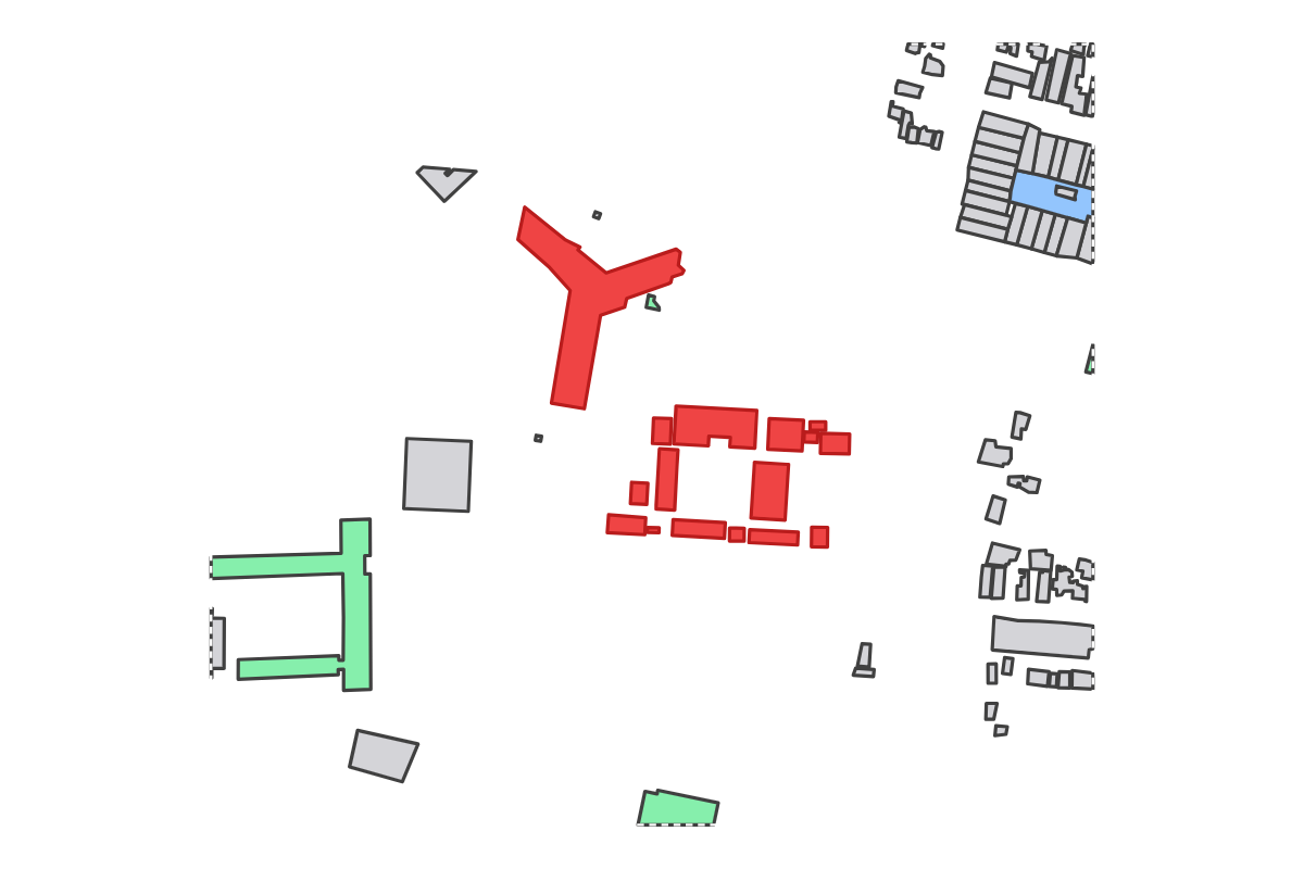 Program breakdown map