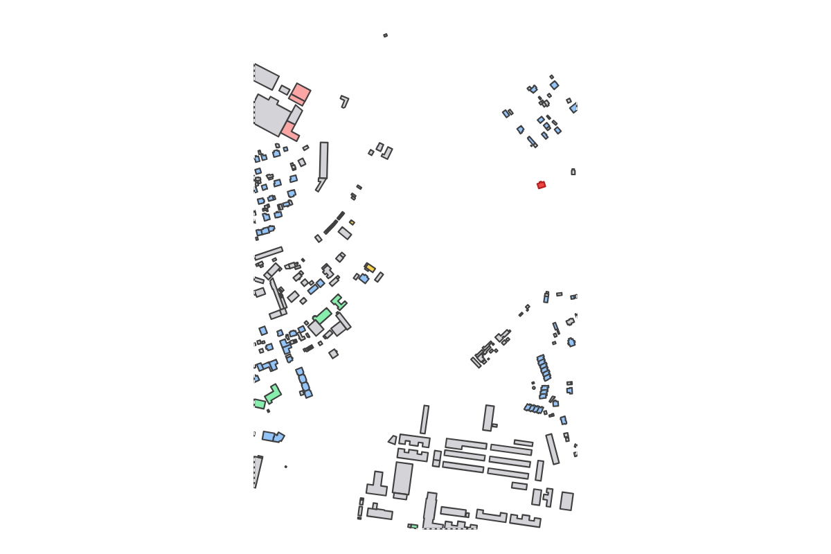 Program breakdown map