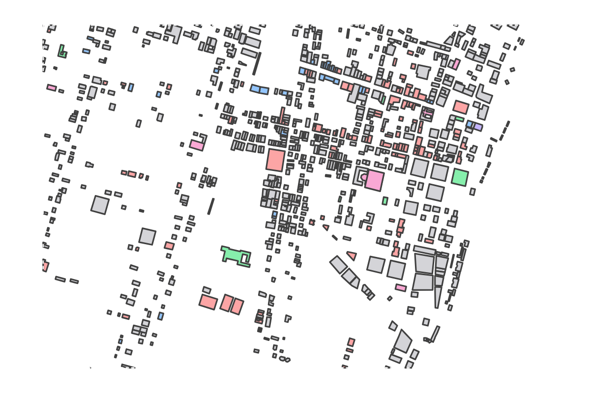 Program breakdown map