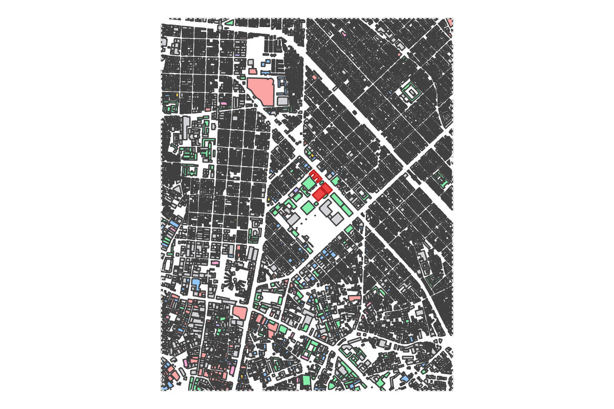Program breakdown map