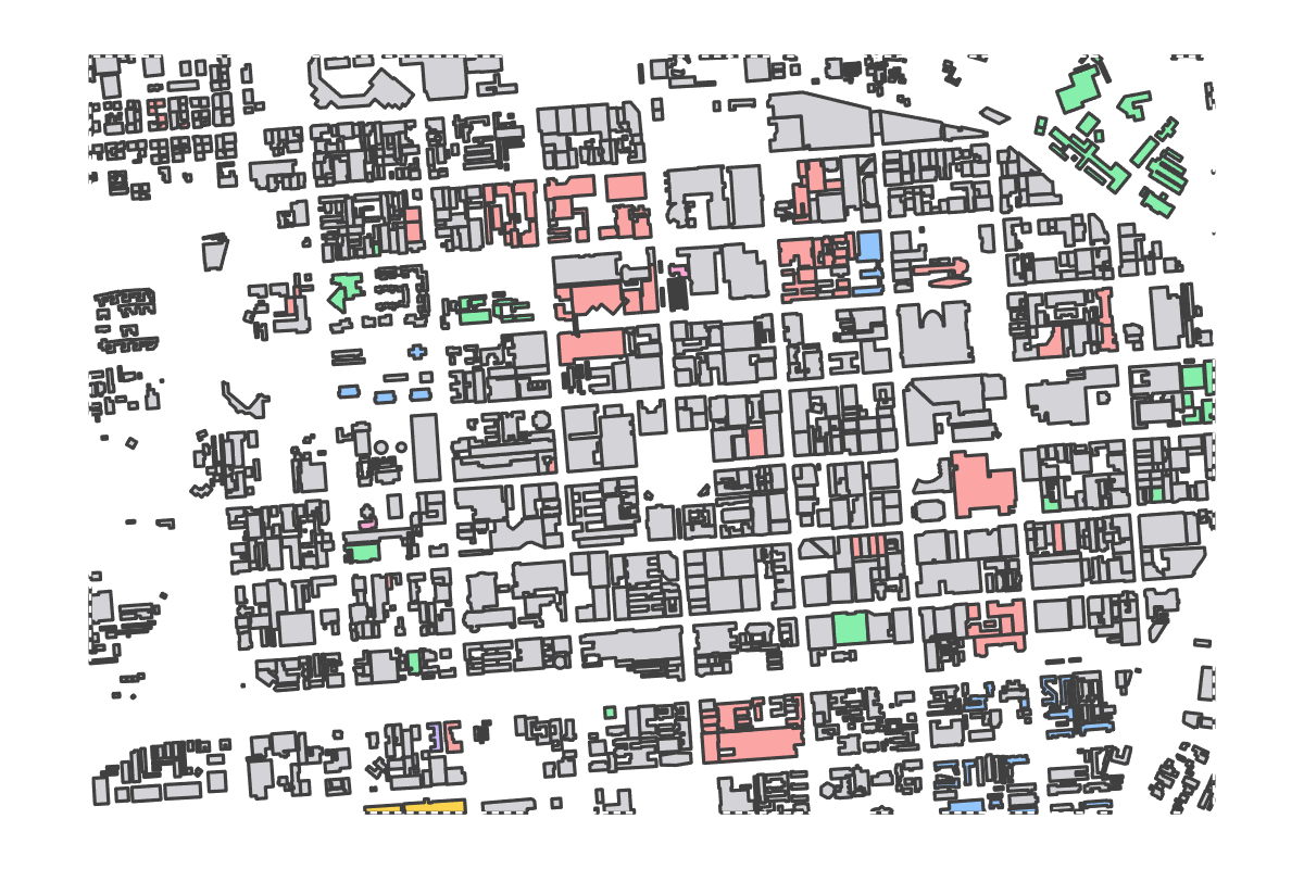 Program breakdown map