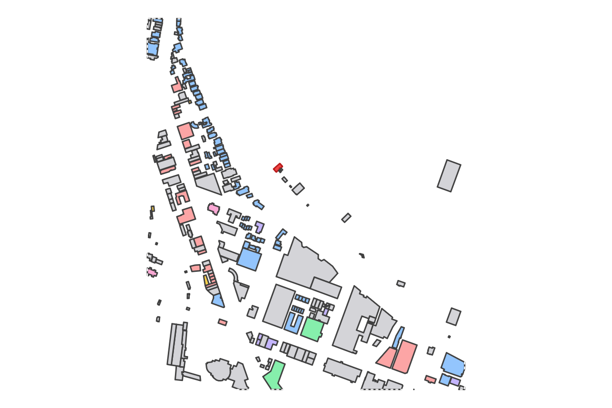 Program breakdown map