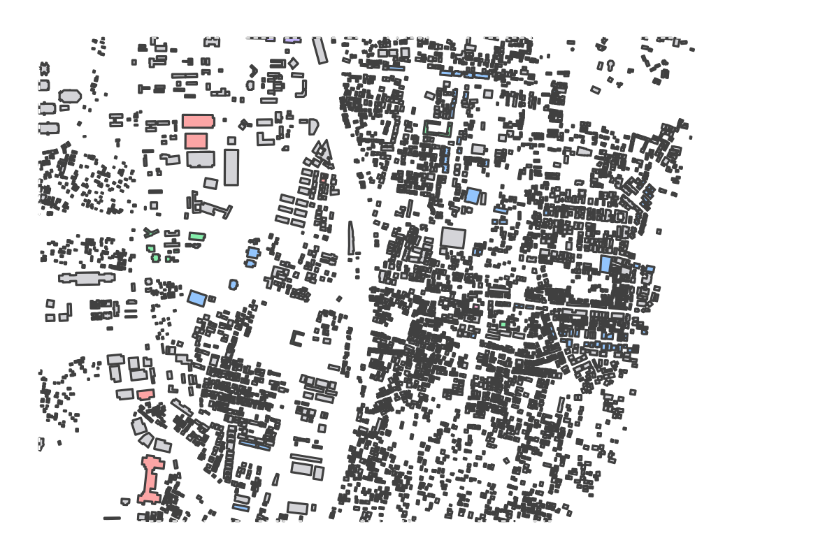 Program breakdown map