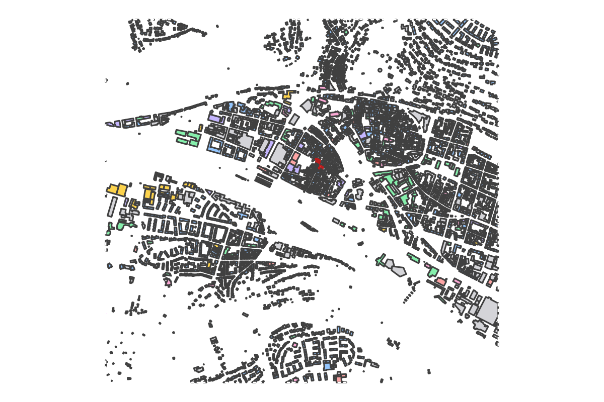 Program breakdown map
