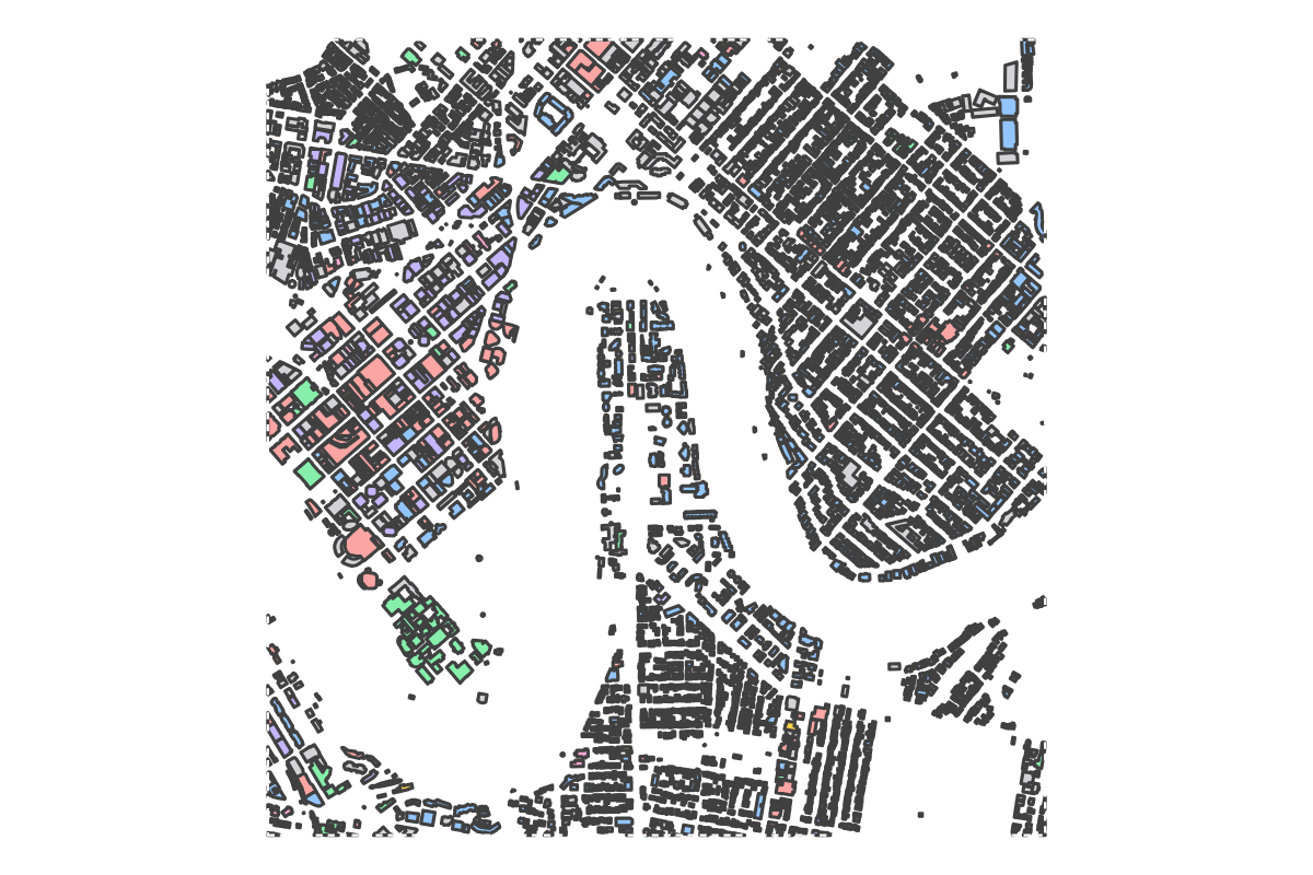 Program breakdown map