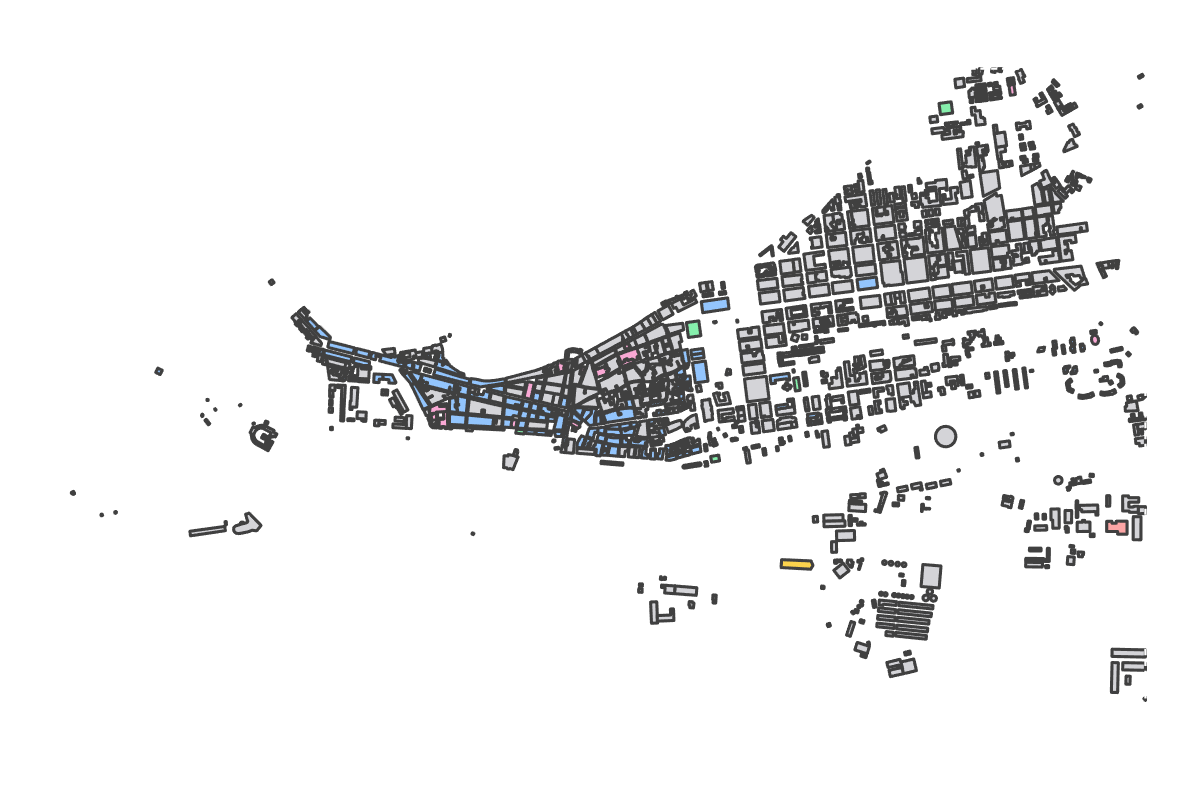 Program breakdown map