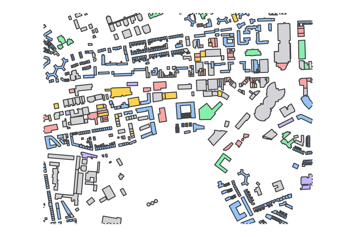 Program breakdown map