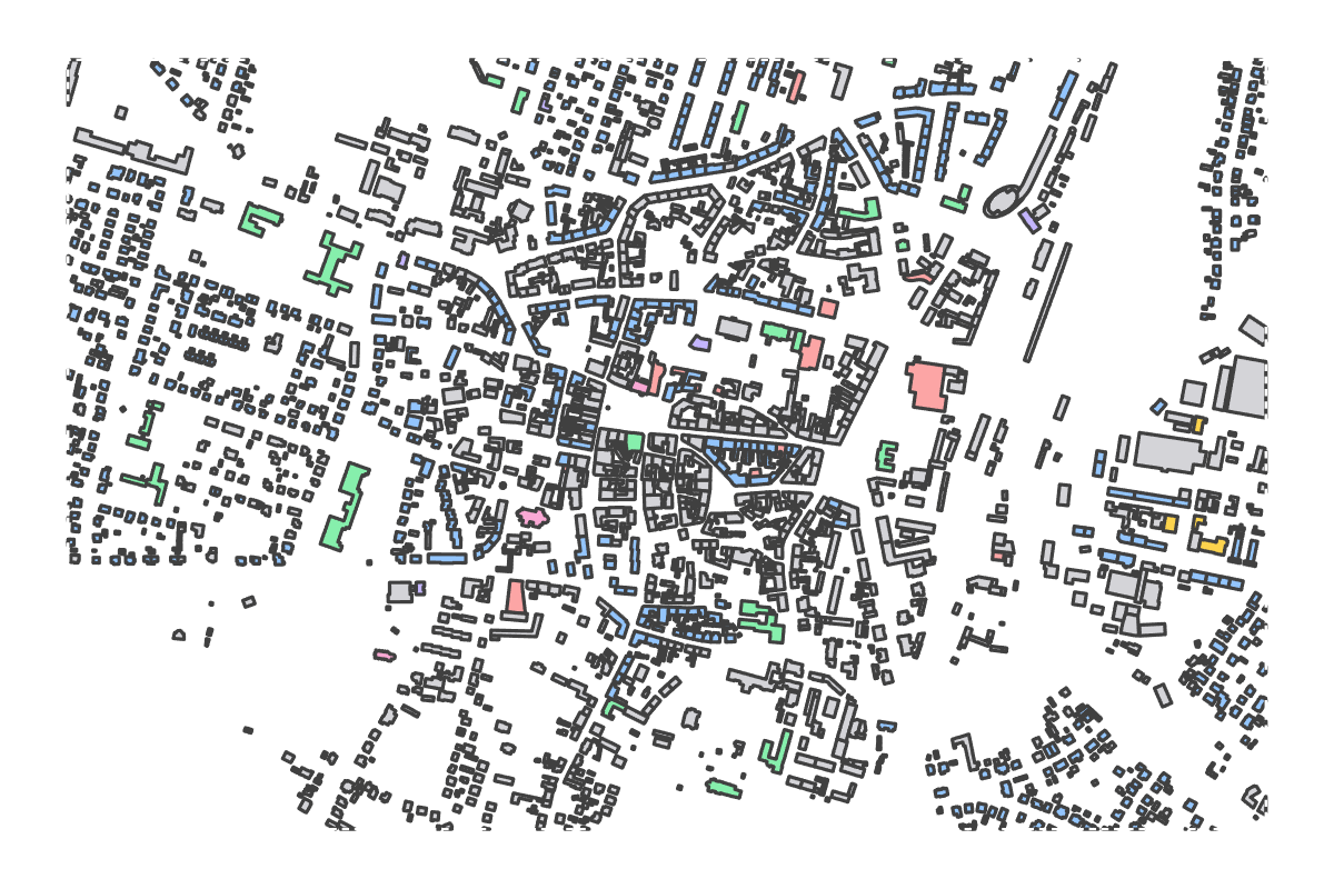 Program breakdown map