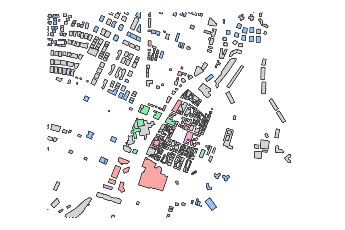 Program breakdown map