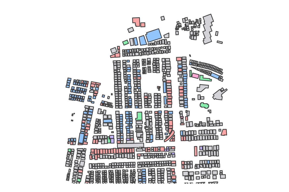 Program breakdown map