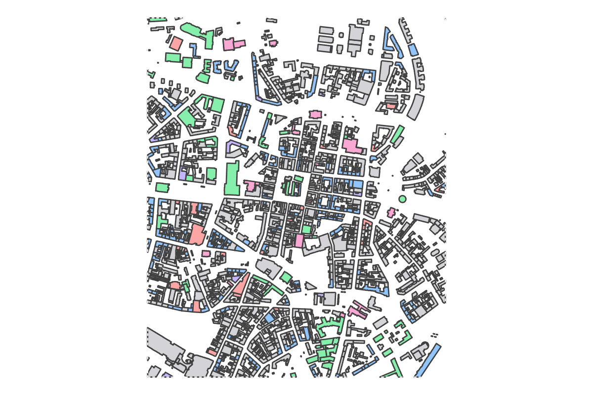 Program breakdown map