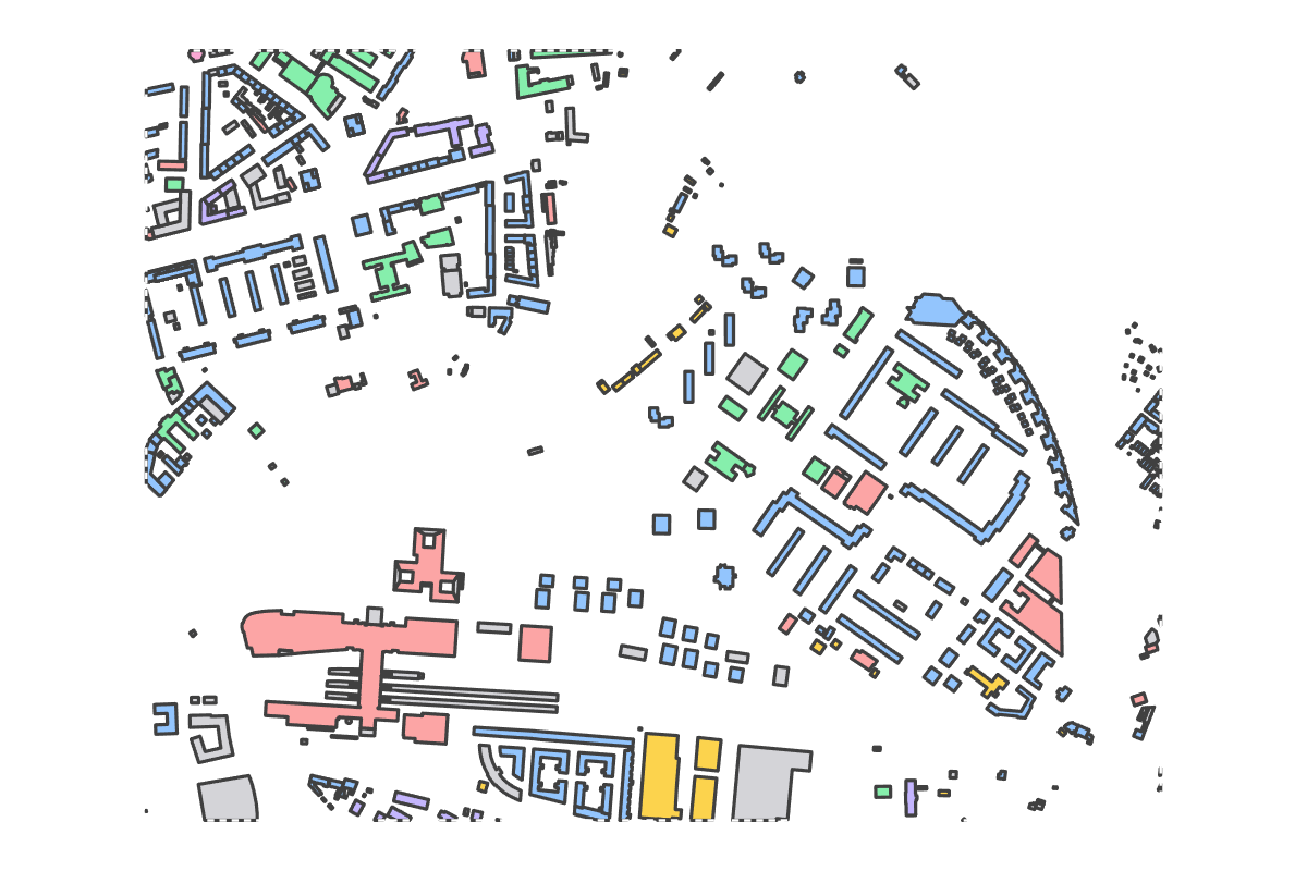Program breakdown map