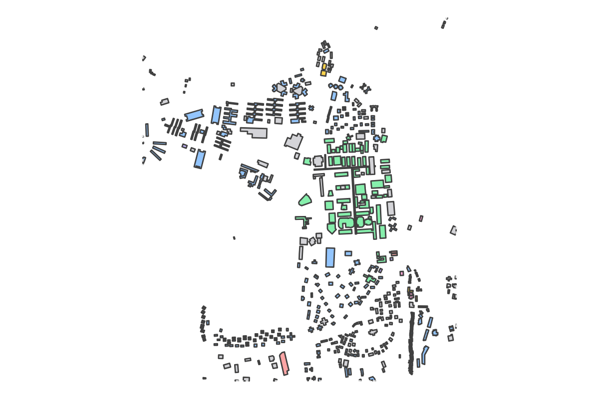 Program breakdown map