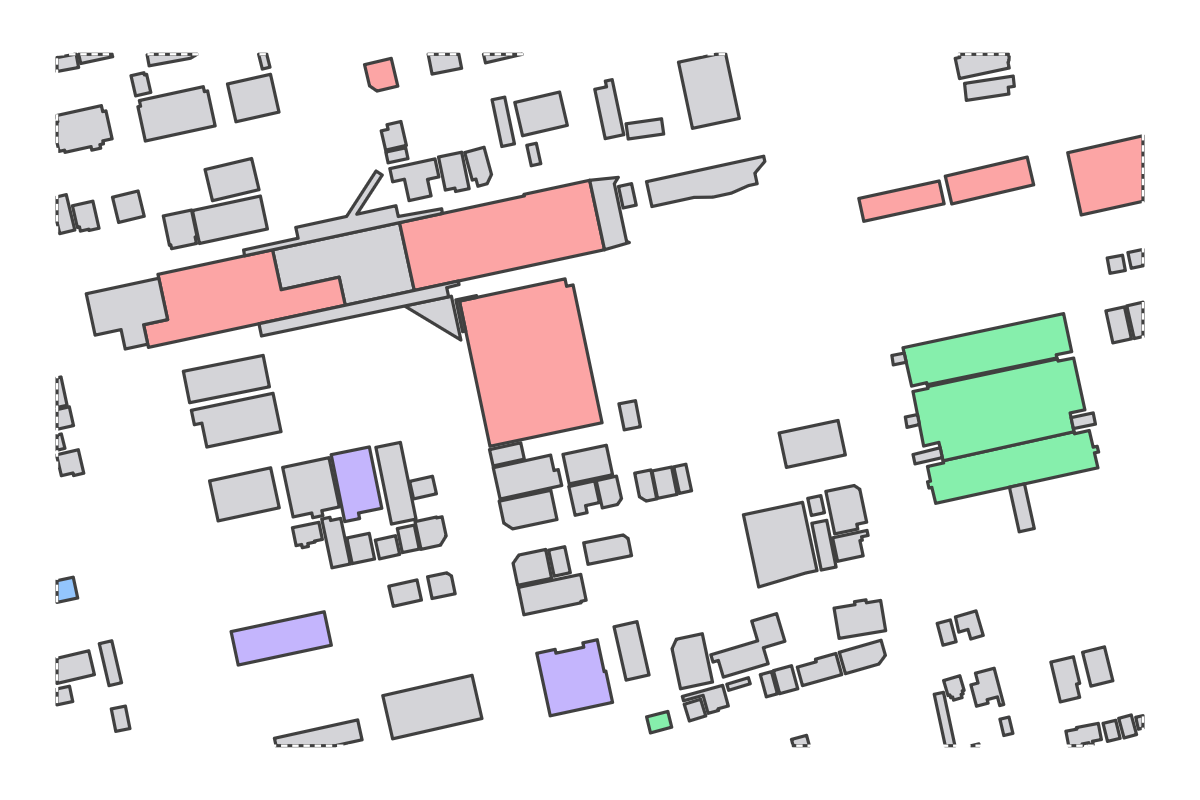 Program breakdown map