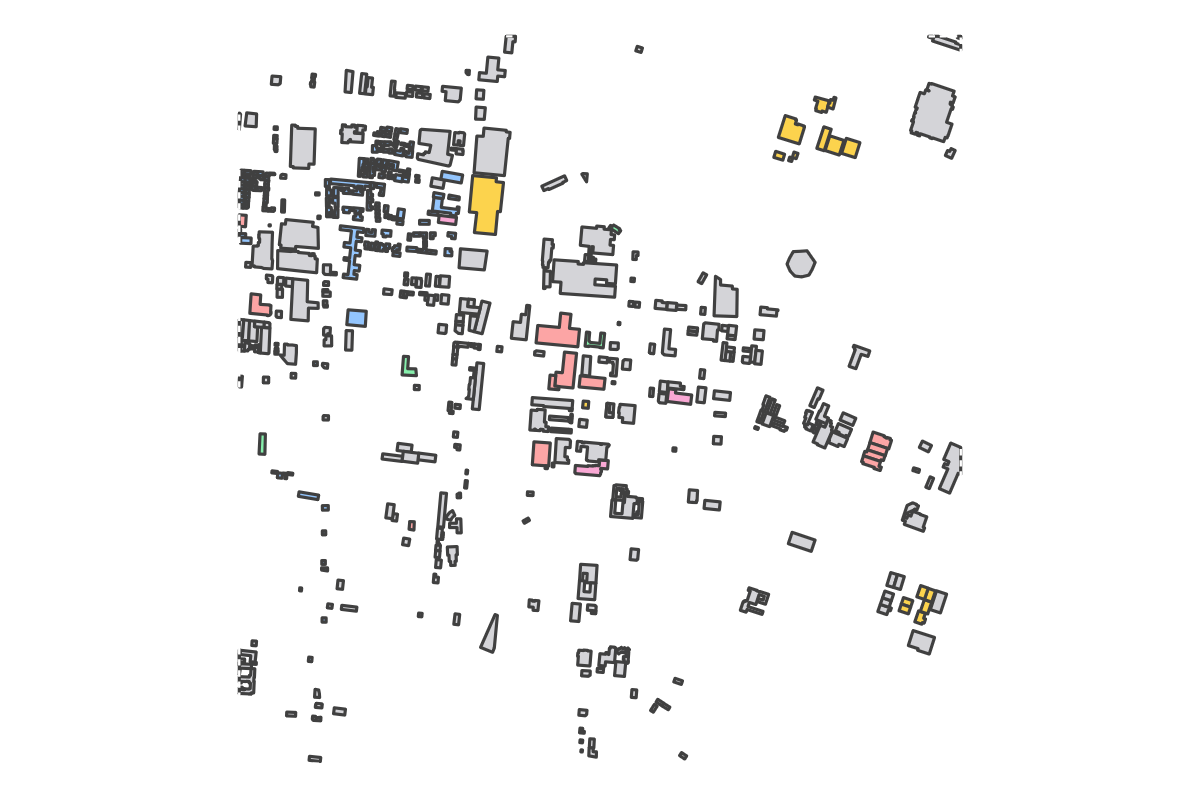 Program breakdown map
