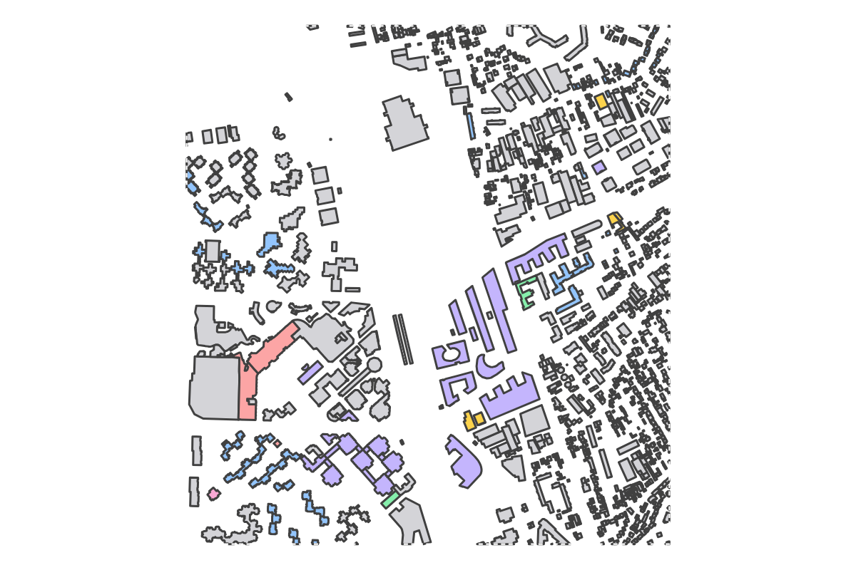 Program breakdown map
