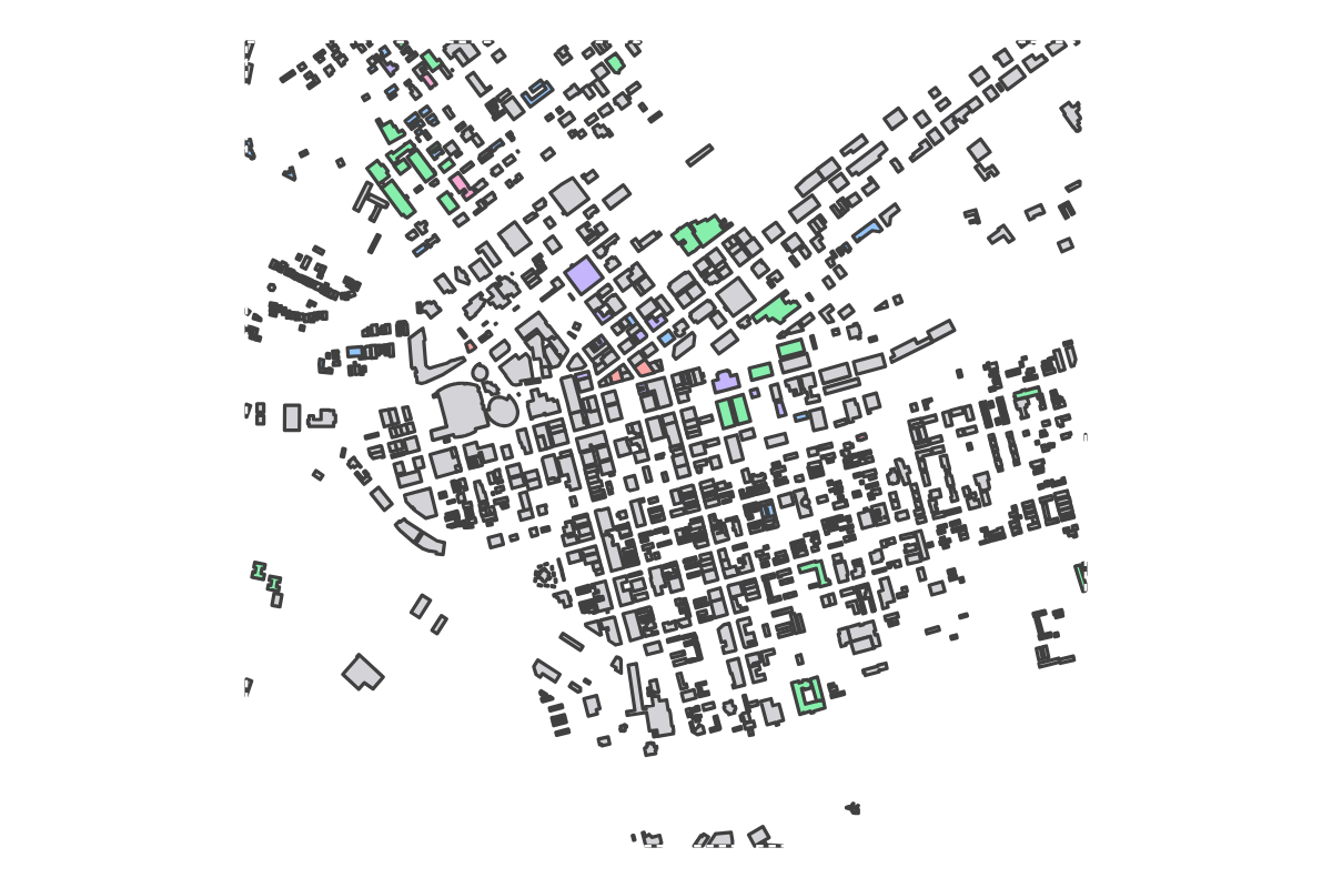 Program breakdown map