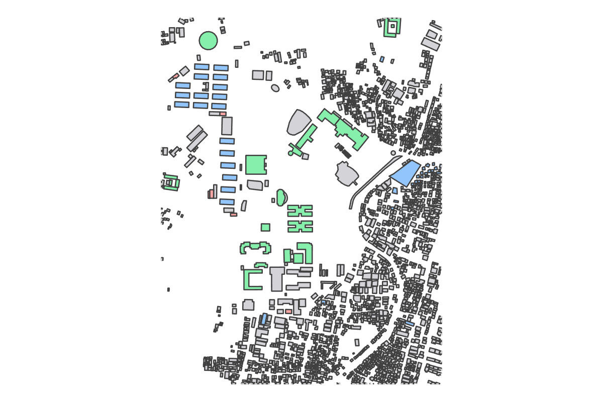 Program breakdown map