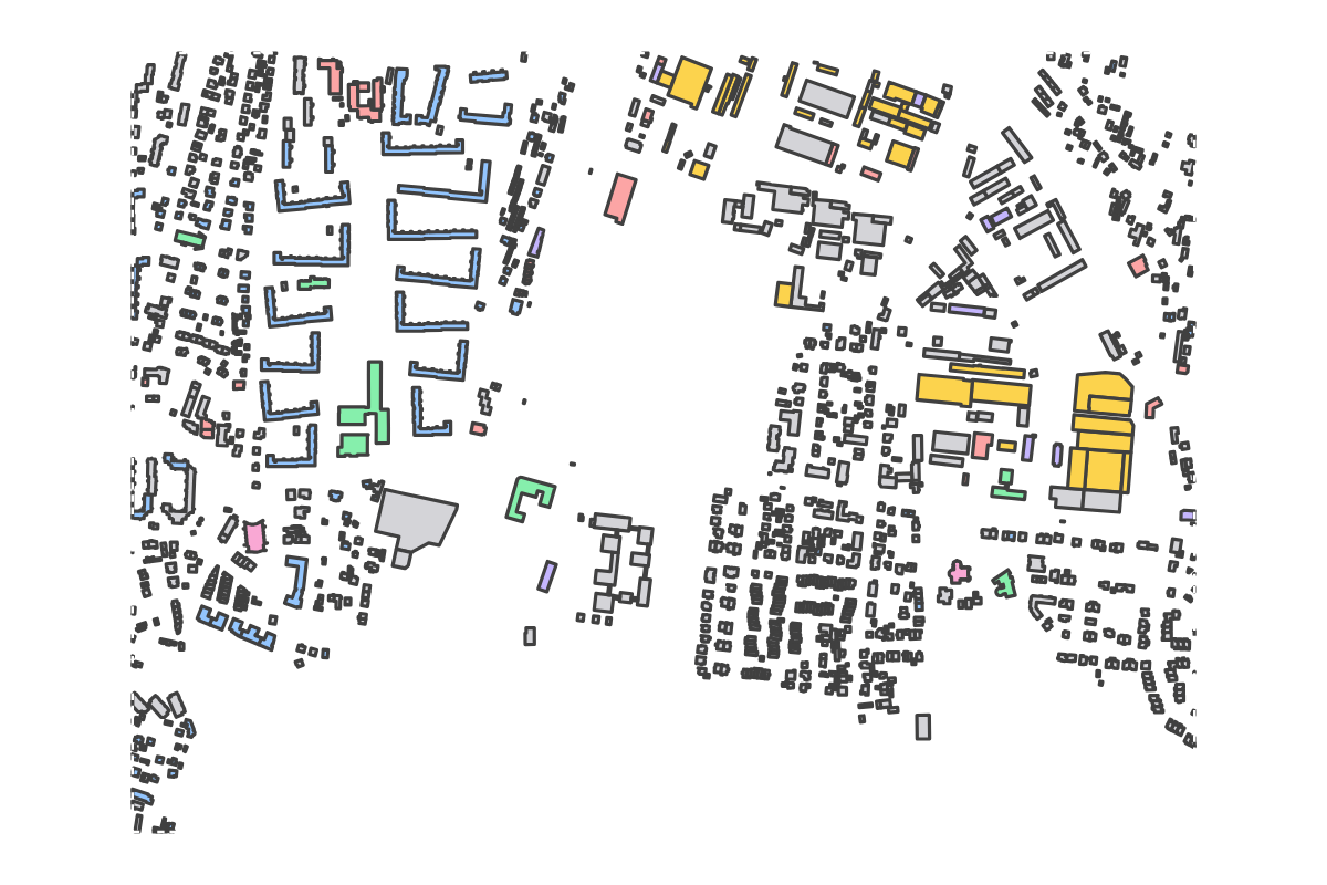 Program breakdown map