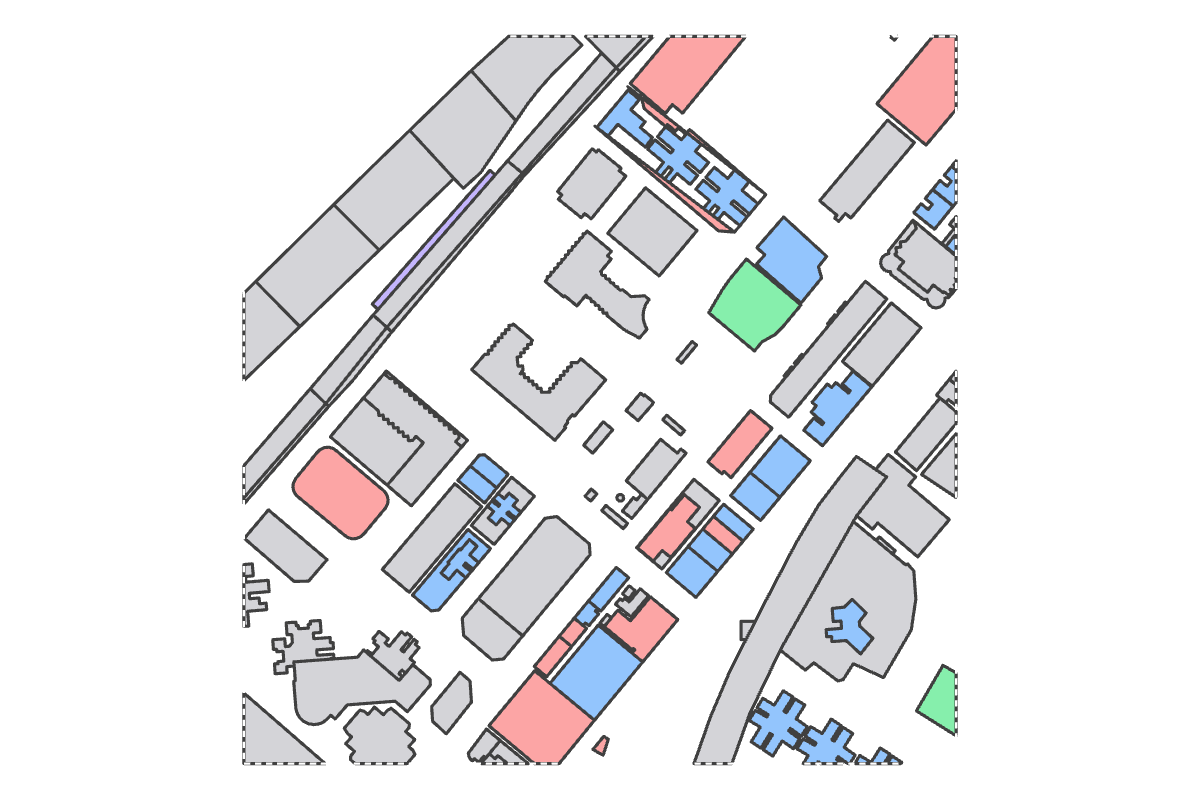 Program breakdown map