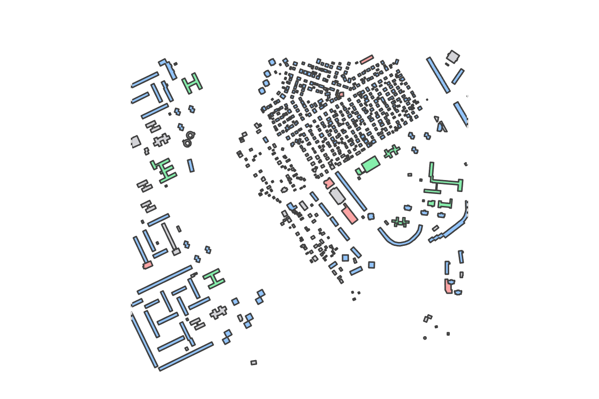 Program breakdown map