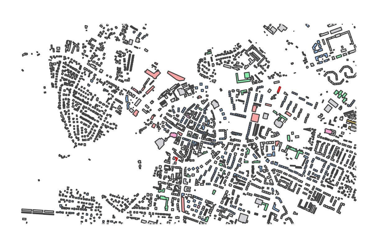Program breakdown map