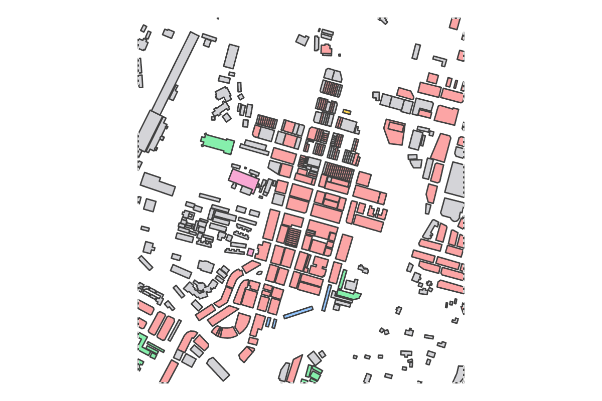 Program breakdown map