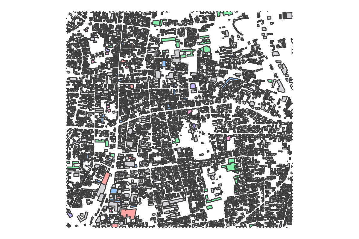 Program breakdown map