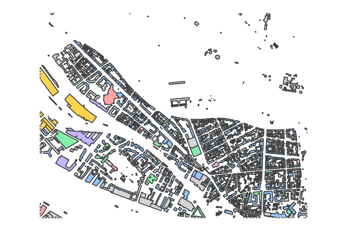 Program breakdown map