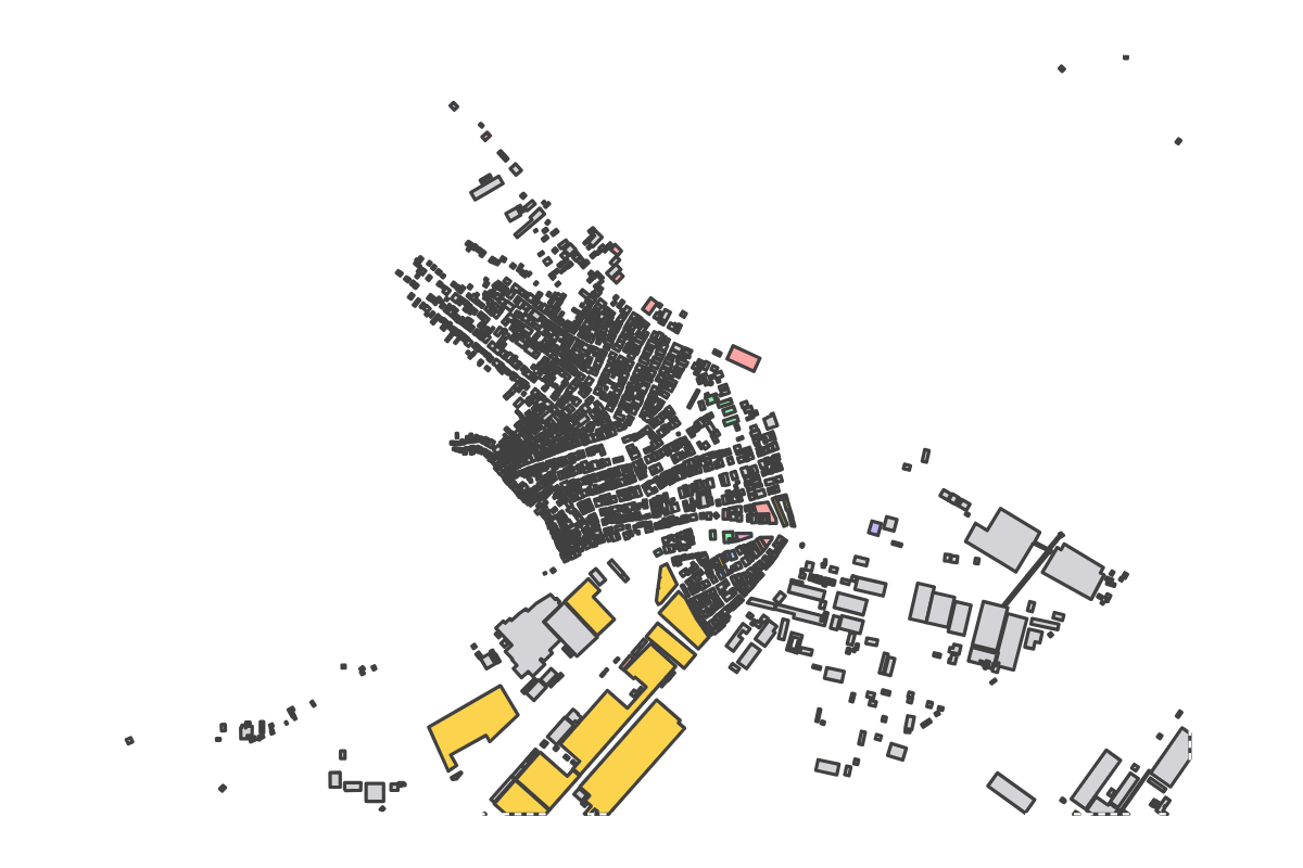 Program breakdown map