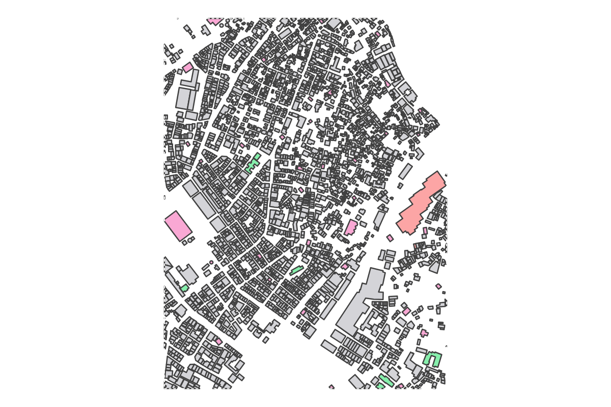 Program breakdown map