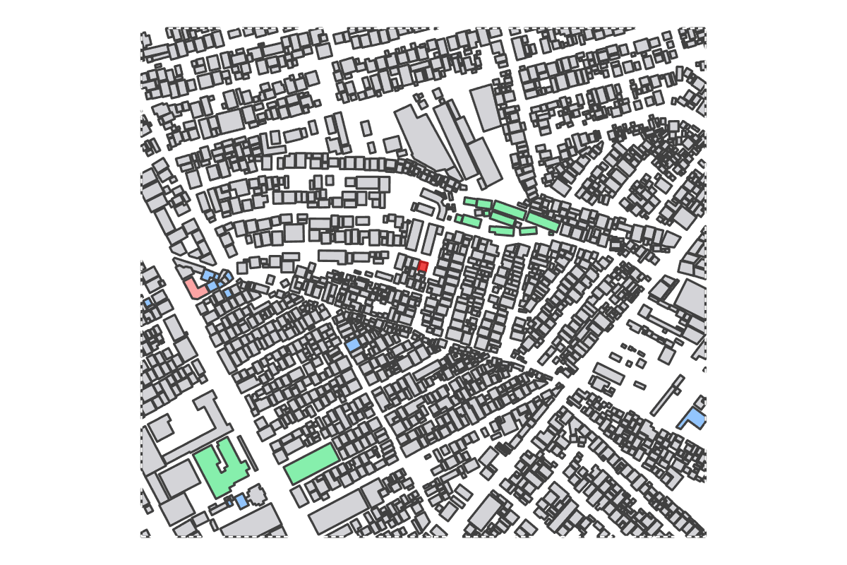 Program breakdown map