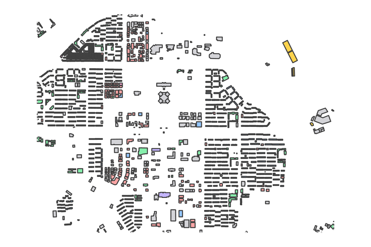 Program breakdown map