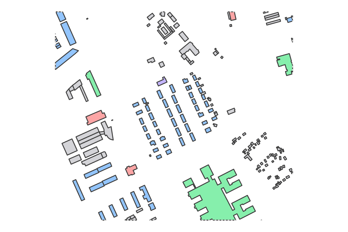 Program breakdown map