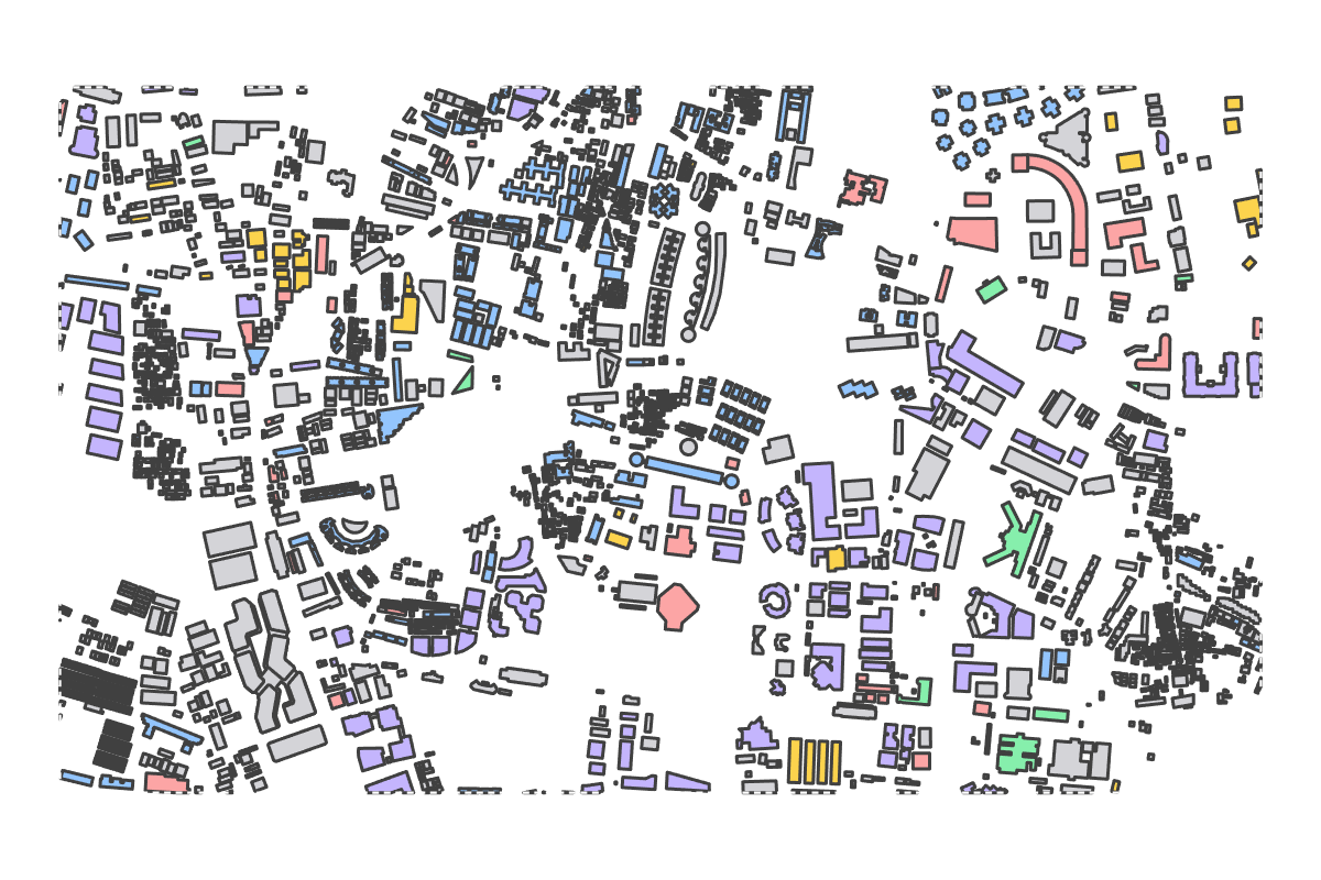 Program breakdown map