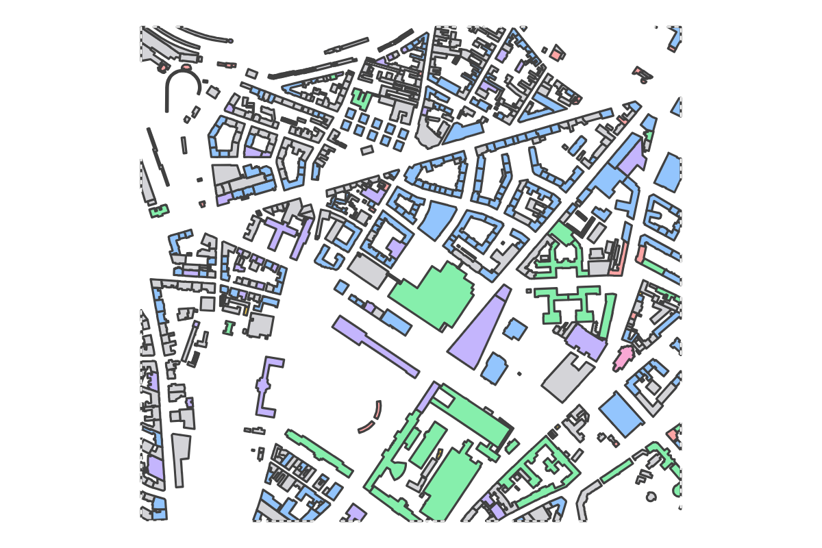 Program breakdown map