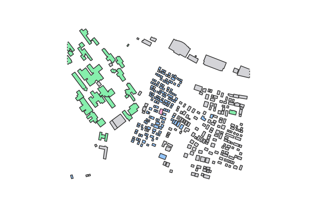 Program breakdown map