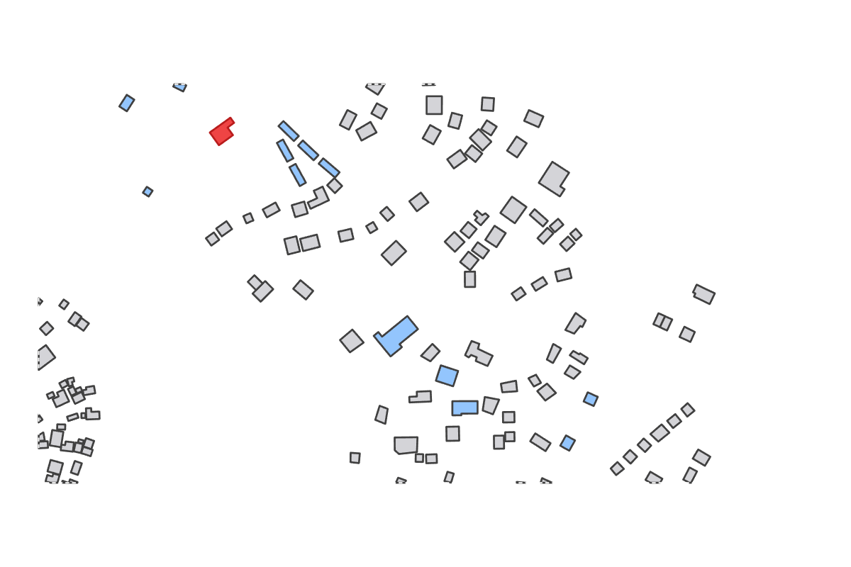 Program breakdown map