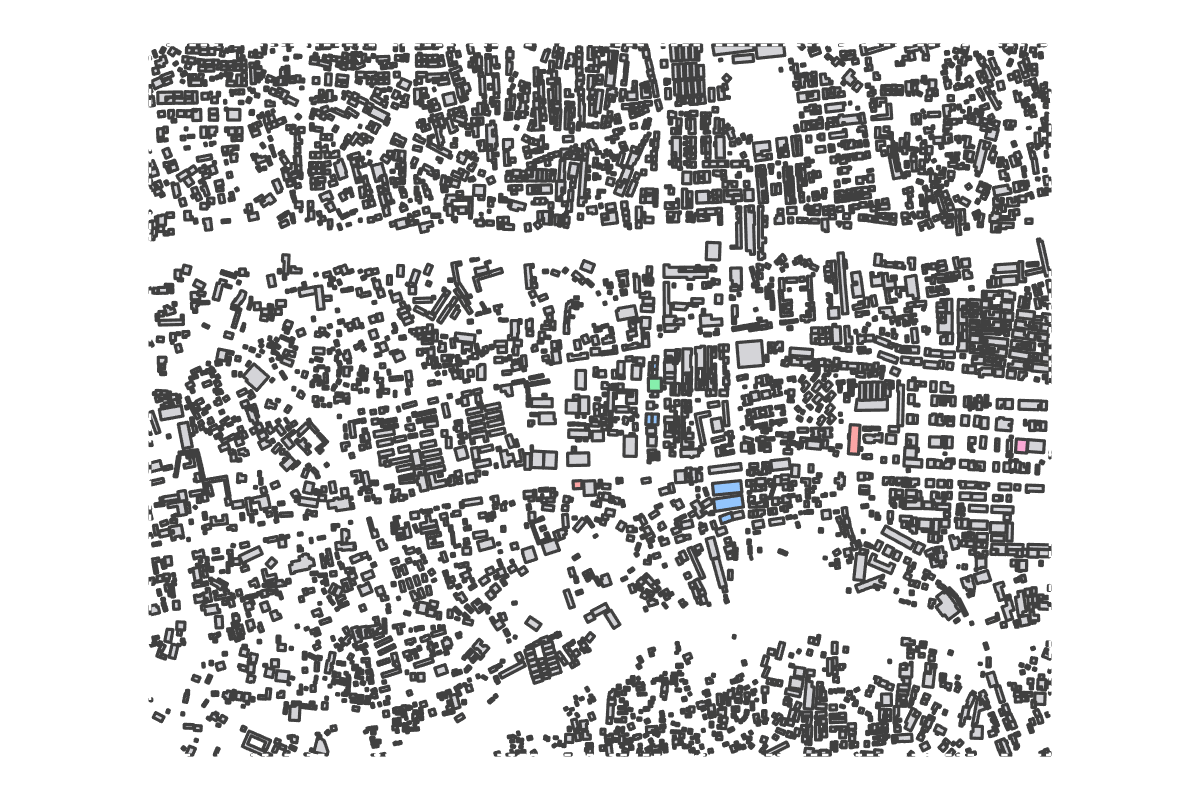 Program breakdown map