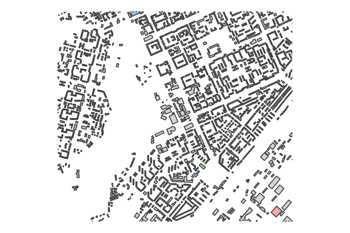 Program breakdown map