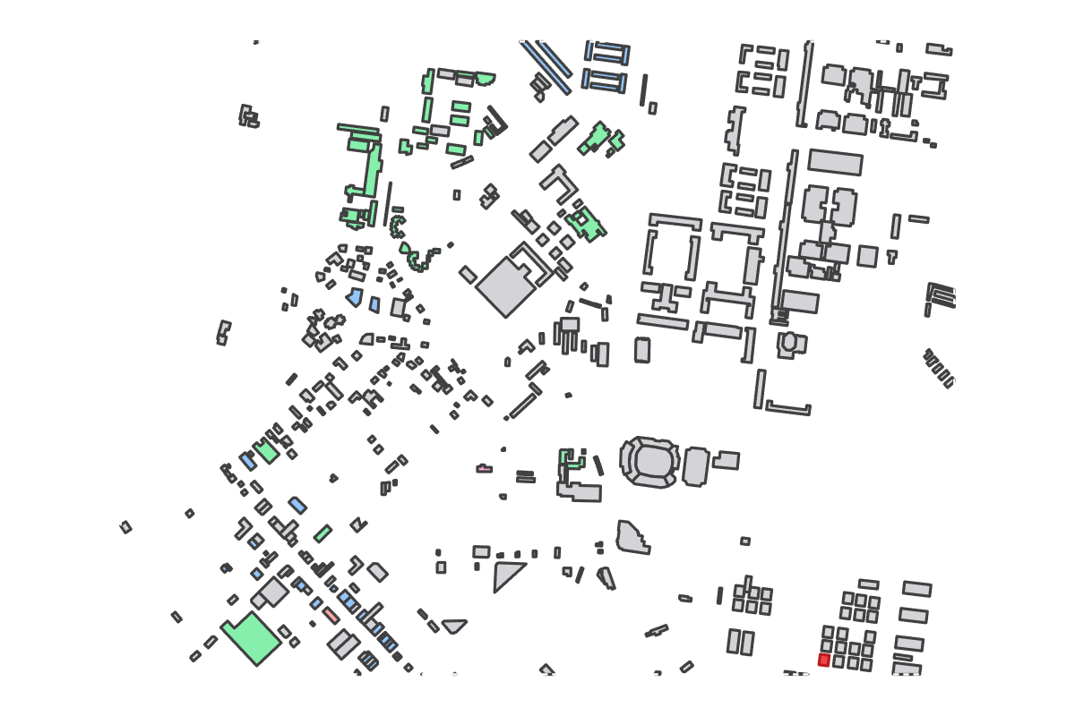 Program breakdown map