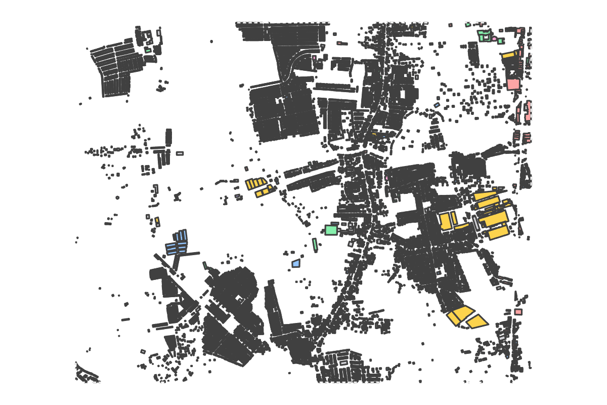 Program breakdown map