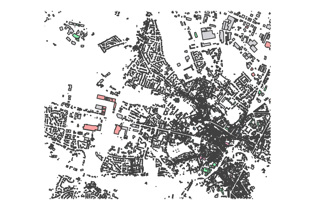 Program breakdown map