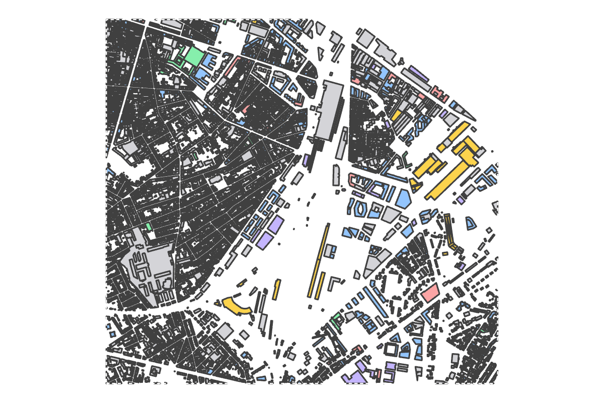 Program breakdown map