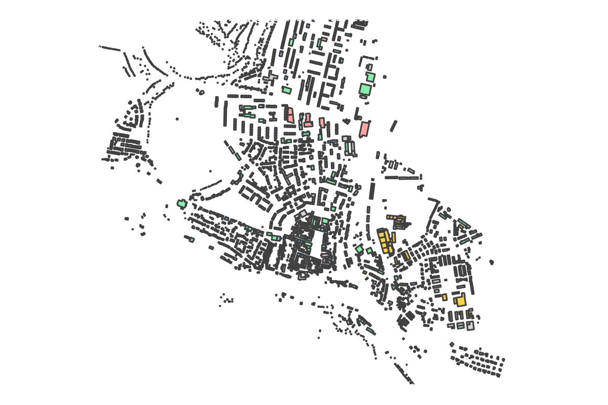 Program breakdown map