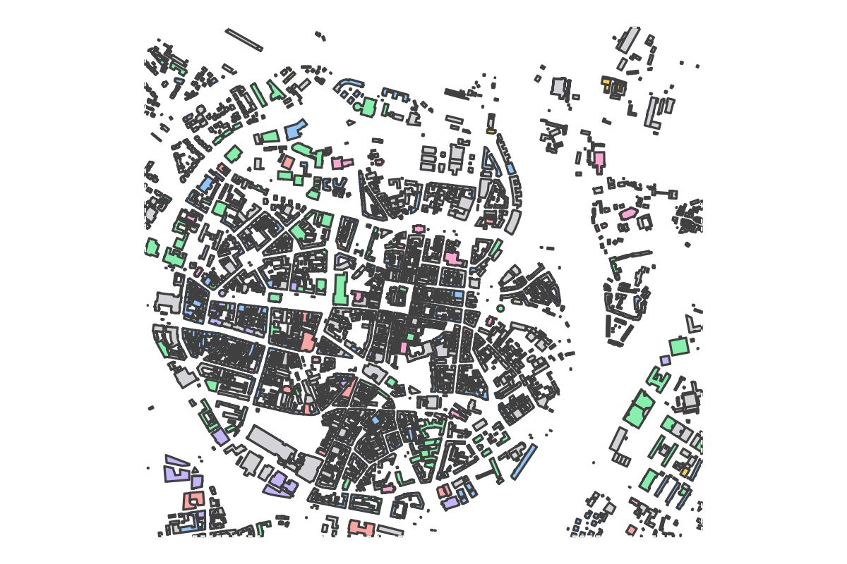 Program breakdown map