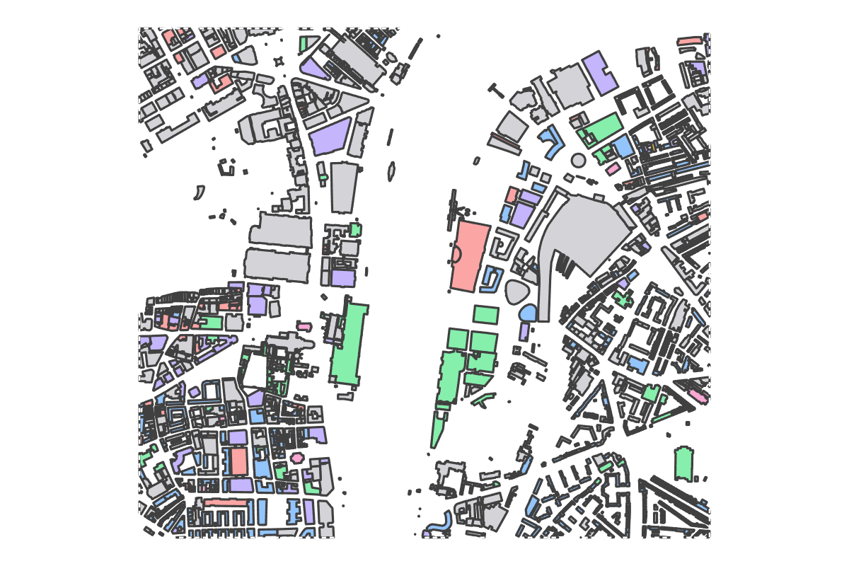 Program breakdown map