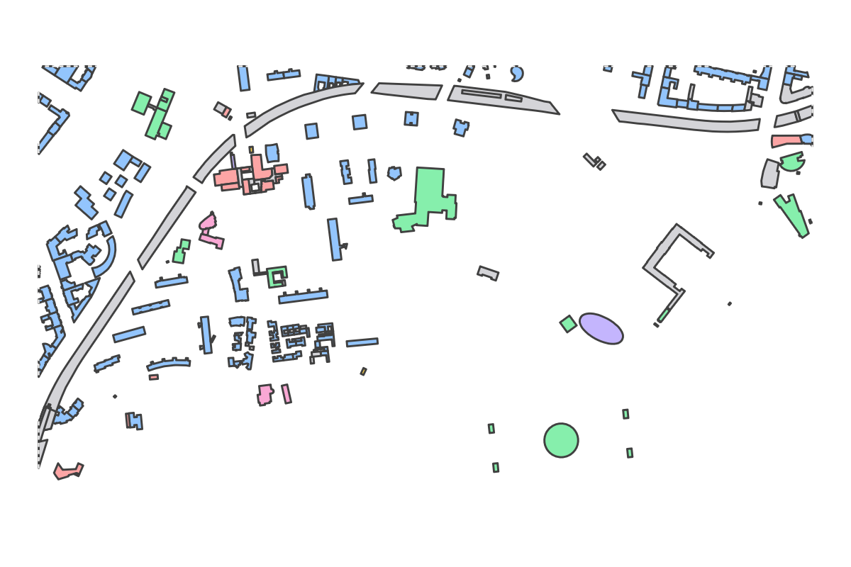 Program breakdown map